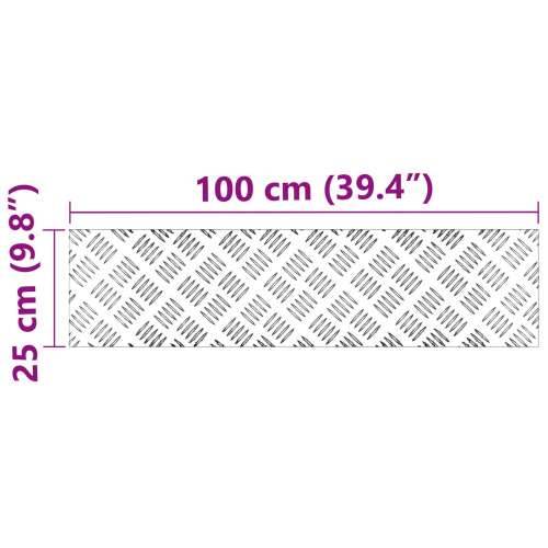 Aluminijske Checker Ploče 4 kom Protivklizna 100 x 25 cm Cijena