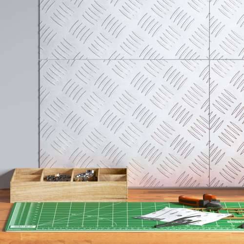 aluminijske checker ploče 4 kom. protuklizne 40x30 cm Cijena