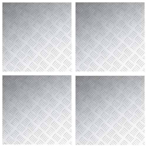 aluminijske rešetkaste ploče 4 kom Protuklizne 50x50 cm Cijena