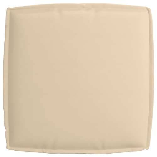 Jastučić za paletu za sjedalo Bež 60x60x12 cm Oxford tkanina Cijena