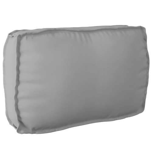 Jastučić za palete za naslon Siva 70x40x12 cm Oxford tkanina Cijena