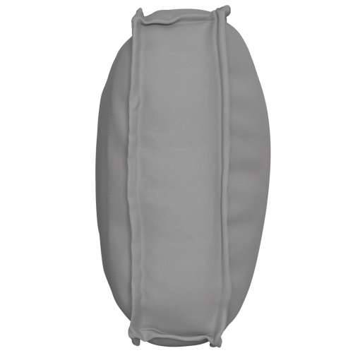 Jastučić za palete za naslon Siva 70x40x12 cm Oxford tkanina Cijena