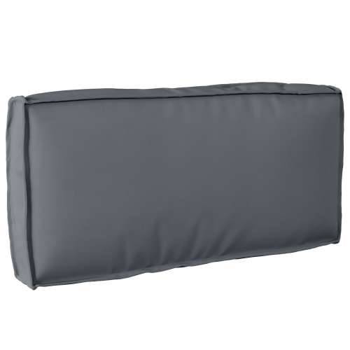 Jastučić za Palete za Naslon Antracit 80x40x12 cm Oxford Tkanina Cijena