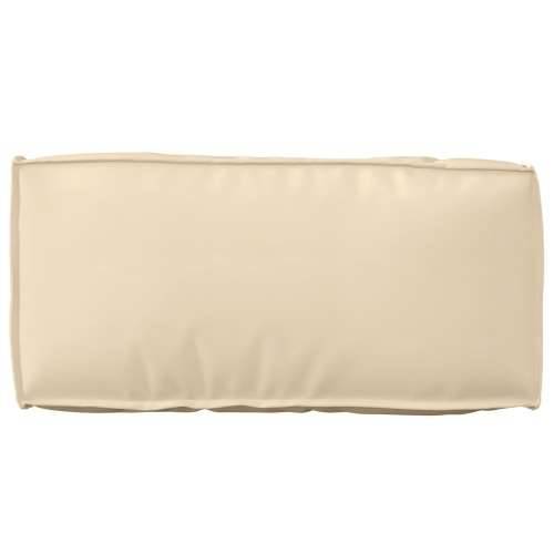 Jastučić za paletu Bež 80x40x12 cm Oxford tkanina Cijena