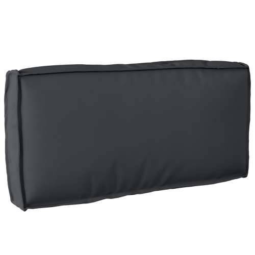 jastučić za palete za naslon crni 80x40x12 cm Oxford tkanina Cijena