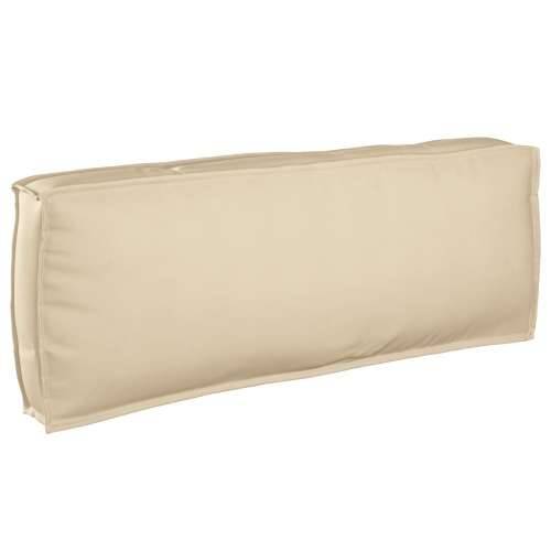 Jastučić za palete za leđa Bež 120x40x12 cm Oxford tkanina Cijena