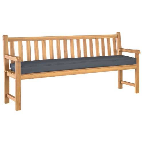 jastuk za paletu za klupu antracit 200x40x8 cm Oxford tkanina Cijena