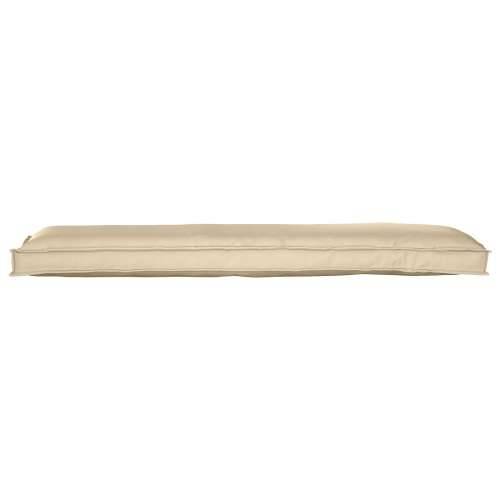 Jastučići za klupu 2 kom Bež 150x40x8 cm Oxford tkanina Cijena