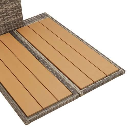 vrtni tuš siva 60x80x214 cm poli rattan Cijena