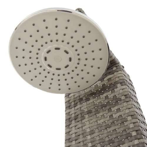 vrtni tuš siva 60x80x214 cm poli rattan Cijena