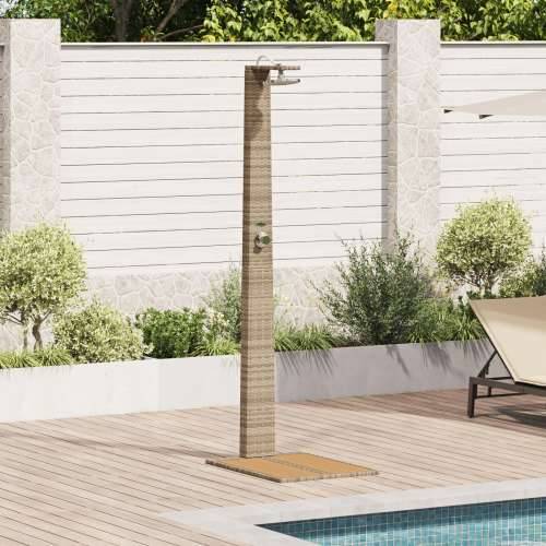 vrtni tuš Bež 60x80x214 cm Poliprofil Cijena