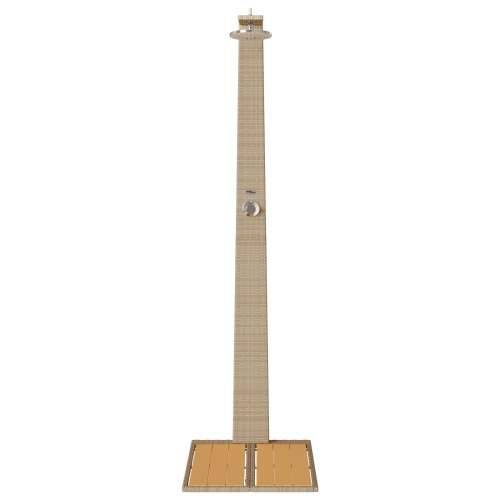 vrtni tuš Bež 60x80x214 cm Poliprofil Cijena
