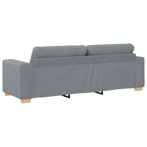 set sofa od 3 dijela s jastučićima svjetlosiva tkanina Cijena