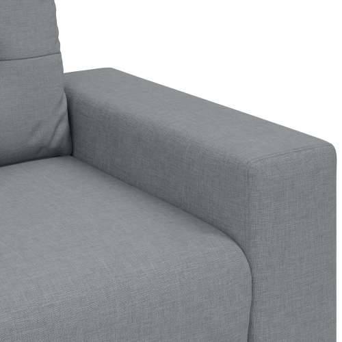 set sofa od 3 dijela s jastučićima svjetlosiva tkanina Cijena