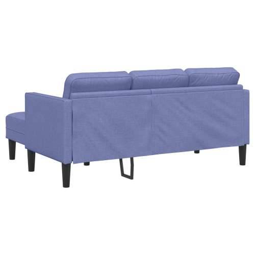 Sofa Set s jastučićima Plava tkanina Cijena