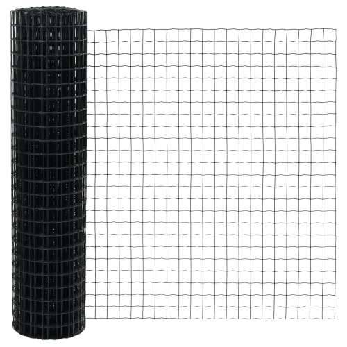 set ograde Set od 2 Siva Čelik obložen praškom 25 x 1 m Cijena