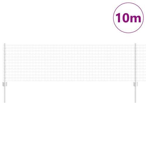Euro Ograda s 5 U Stupova Siva 0,6x10 m Čelik Cijena