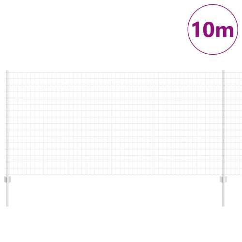 Euro Ograda s 10 U Stubovima Siva 1,2x10 m Čelik Cijena