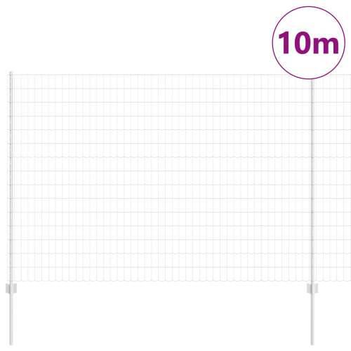 Euro Ograda s 10 U Stupova Srebrna 1,6x10 m Čelik Cijena