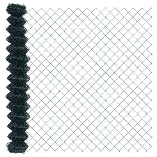 Komplet Ograde za Vrt Set od 2 Zelena Metal 25x1,5 m Izdržljiv Cijena