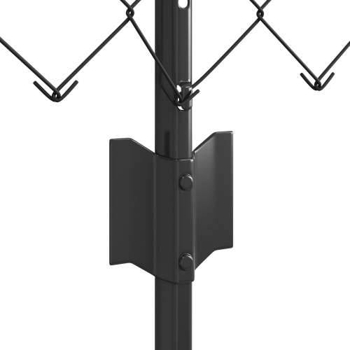 Ograda za vrt Set od 2 Siva Galvanizirani čelik 25 x 0,8 m Cijena