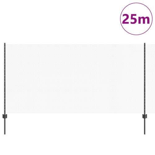 Set ograde za vrt Set od 2 Siva Čelik obložen prahom 25 x 1,2 m Cijena