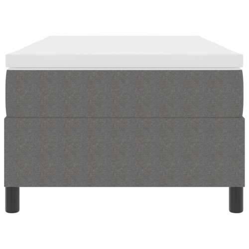 Box Spring Krevet s Madracem Svijetlo Sivi 100x200 cm Kord Tkanina Cijena