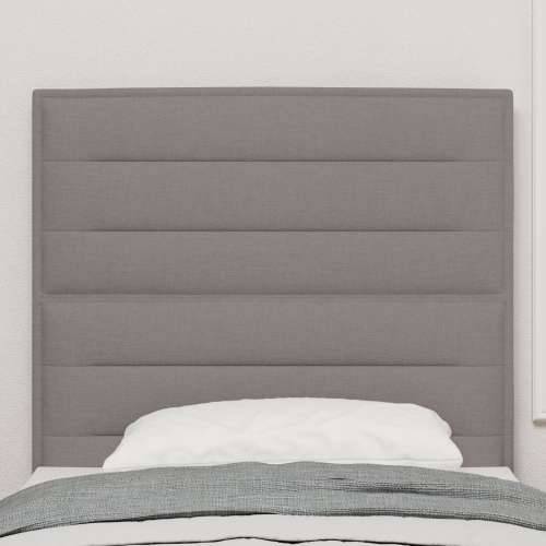 Naslon za glavu s linijama dizajna Taupe 90 cm Tkanina Cijena