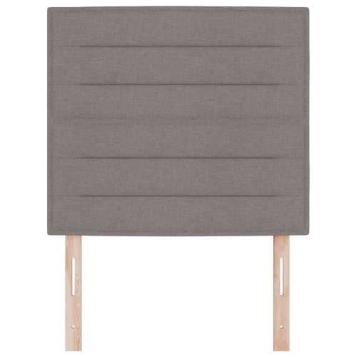 Naslon za glavu s linijama dizajna Taupe 90 cm Tkanina Cijena