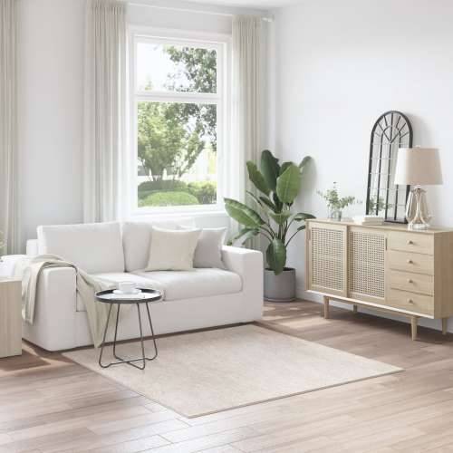 Shaggy Tepih Visoki Pile Krem 160x160 cm PP Cijena