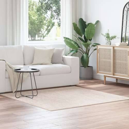 Shaggy Tepih Visoki Pile Krem 160x160 cm PP Cijena