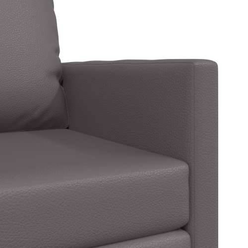 Sofa Krevet 2-u-1 Siva 74x77x81 cm Umjetna Koža Cijena