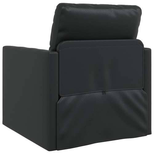Floor Sofa Bed 2-u-1 Crna 74x77x81 cm Umjetna koža Cijena