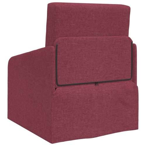 Sofa krevet na podu 2-u-1 Bordo 65x80x83 cm Tkanina Cijena