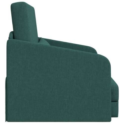 Sofa na podu 2-u-1 Tamno zelena 65x80x83 cm Tkanina Cijena