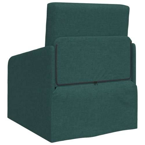 Sofa na podu 2-u-1 Tamno zelena 65x80x83 cm Tkanina Cijena