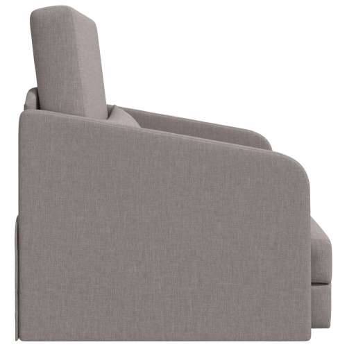 Sofa krevet 2-u-1 Taupe 65x80x83 cm Tkanina Cijena