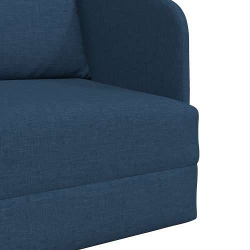 Floor Sofa Bed 2-u-1 Plava 65x80x83 cm Tkanina Cijena