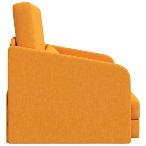 sofa krevet 2-u-1 tamno žuta 65x80x83 cm tkanina Cijena