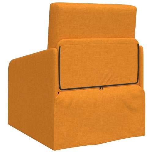 sofa krevet 2-u-1 tamno žuta 65x80x83 cm tkanina Cijena