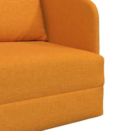 sofa krevet 2-u-1 tamno žuta 65x80x83 cm tkanina Cijena