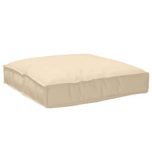 Jastuk za palete za sedenje Bež 80x80x12 cm Oxford tkanina Cijena