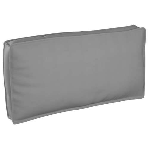 Jastučić za palete za sjedenje/leđa siva 120x60x12 cm Oxford tkanina Cijena