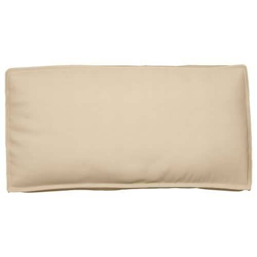 Jastuk za palete za sjedenje/potporu leđa bež 120x60x12 cm Oxford tkanina Cijena
