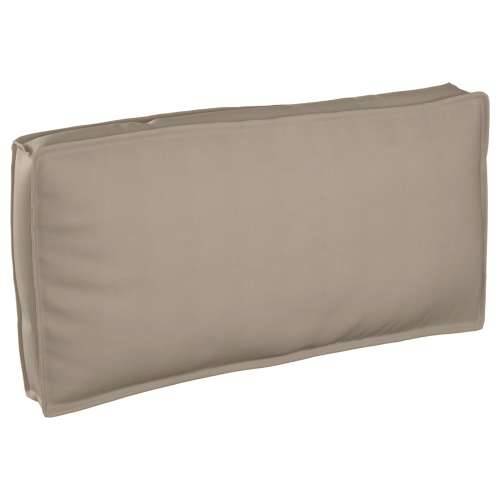 jastučić za sjedenje/naslon taupe 120x60x12 cm Oxford tkanina Cijena