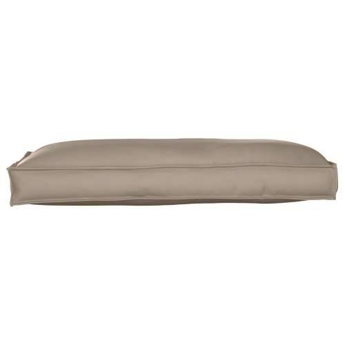 jastučić za sjedenje/naslon taupe 120x60x12 cm Oxford tkanina Cijena