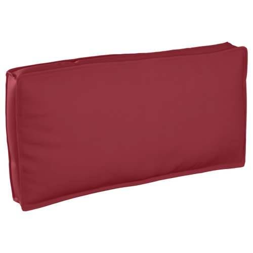 Jastučić za sjedenje/ležanje vinski crven 120x60x12 cm od Oxford tkanine Cijena