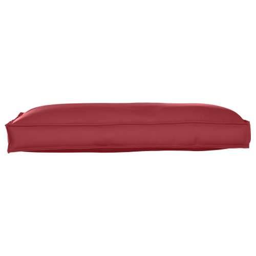 Jastučić za sjedenje/ležanje vinski crven 120x60x12 cm od Oxford tkanine Cijena