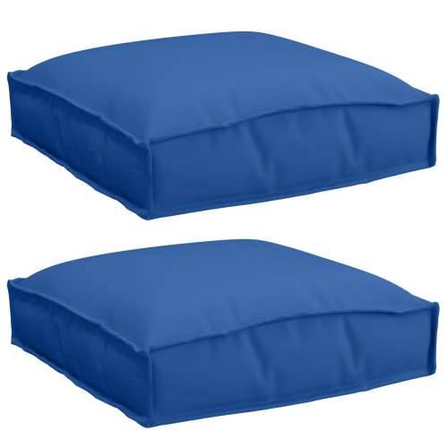 Jastučići za Palete za Sjedenje 2 kom Royal Plava 40x40x8 cm Oxford Tkanina Cijena