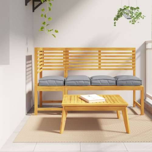 jastučići za palete 4 kom Siva 40x40x8 cm Oxford tkanina Cijena